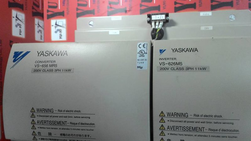 YASKAWA VS-626M5 VS-656MR5 JVOP-132 CIMR-M5A2011 - PLC DCS SERVO